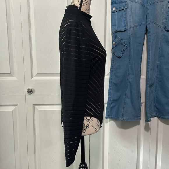 PrettyLittleThing High Neck Illusion Bodysuit - Picture 4 of 12